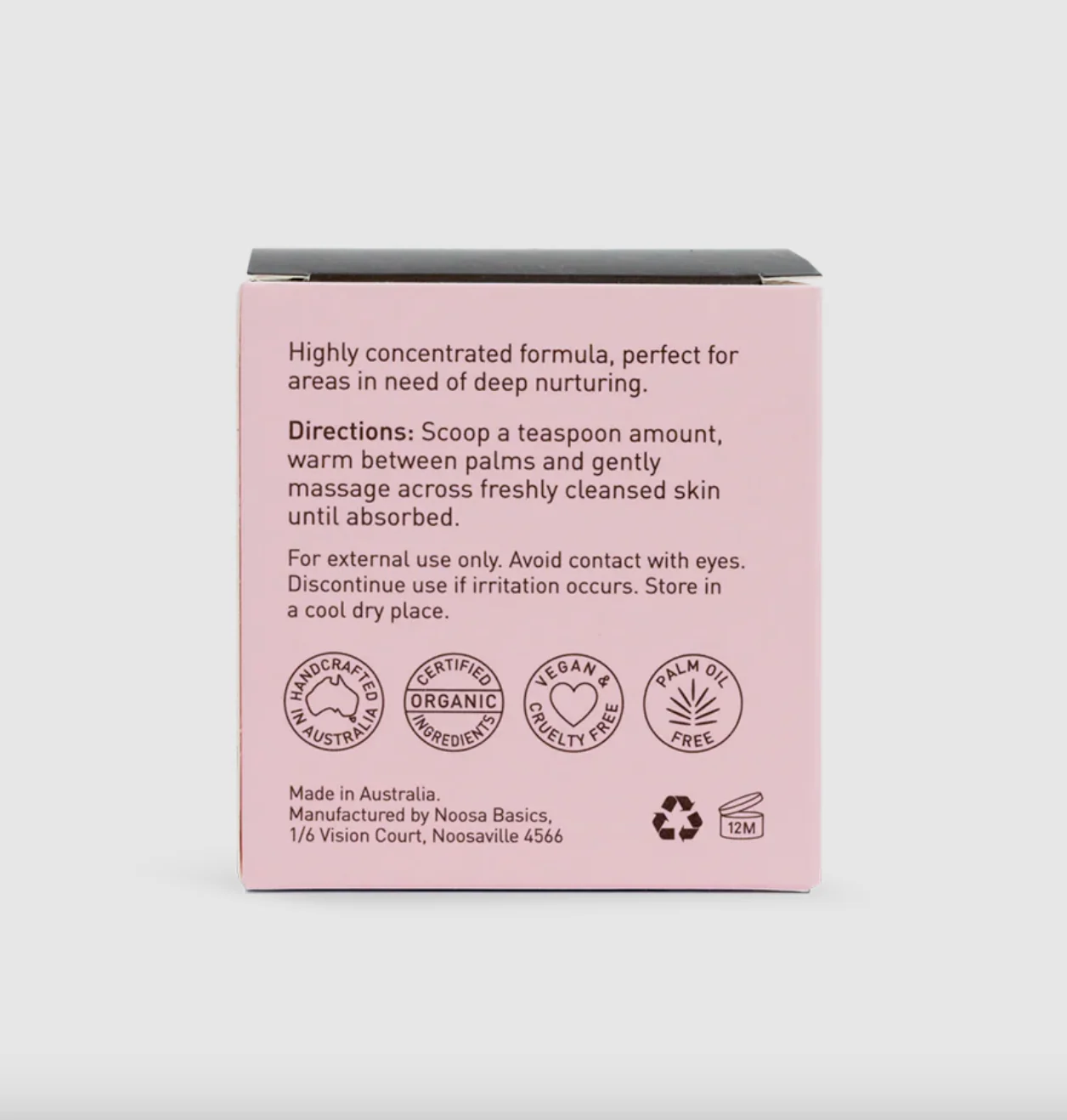 Noosa Basics Shea Butter Ultra Rich Skin Cream 120mL, Deeply Hydrating - Image 3