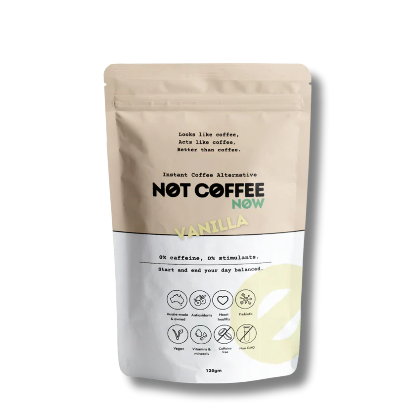 Not Coffee Instant Coffee Alternative 120g, Vanilla Flavour