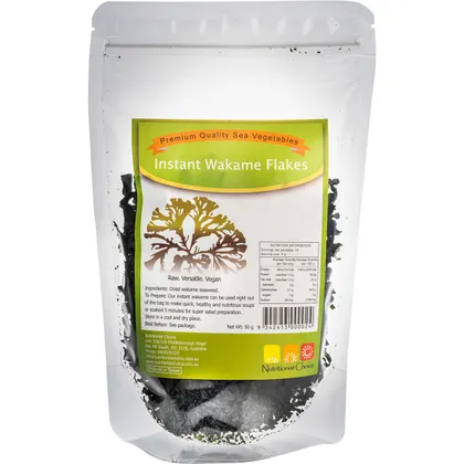 Nutritionist Choice Instant Wakame Flakes 50g, Premium Quality