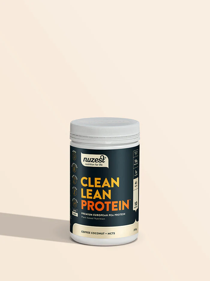 Nuzest Clean Lean Protein 250g Or 500g, Coffee Coconut + MCTs Flavour