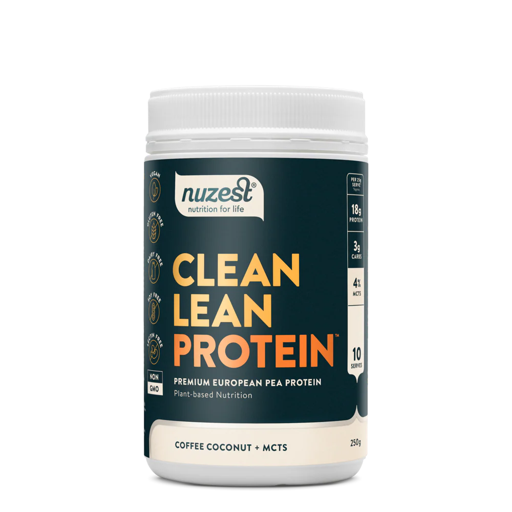Nuzest Clean Lean Protein 250g Or 500g, Coffee Coconut + MCTs Flavour - Image 3