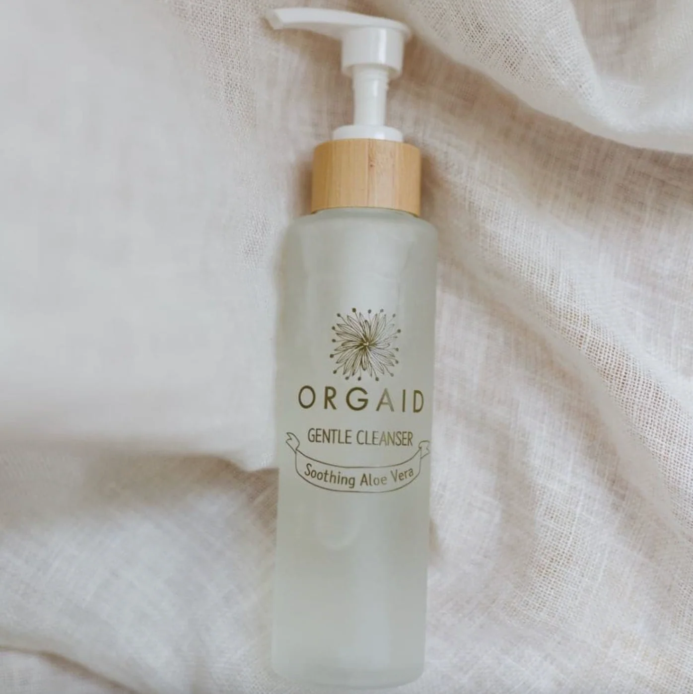 Orgaid 72% Organic Gentle Cleanser 120mL, With Soothing Aloe Vera - Image 2