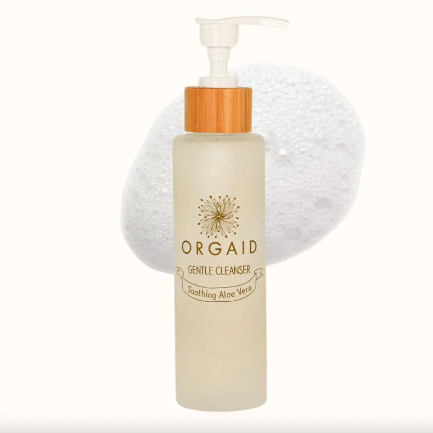 Orgaid 72% Organic Gentle Cleanser 120mL, With Soothing Aloe Vera - Image 3
