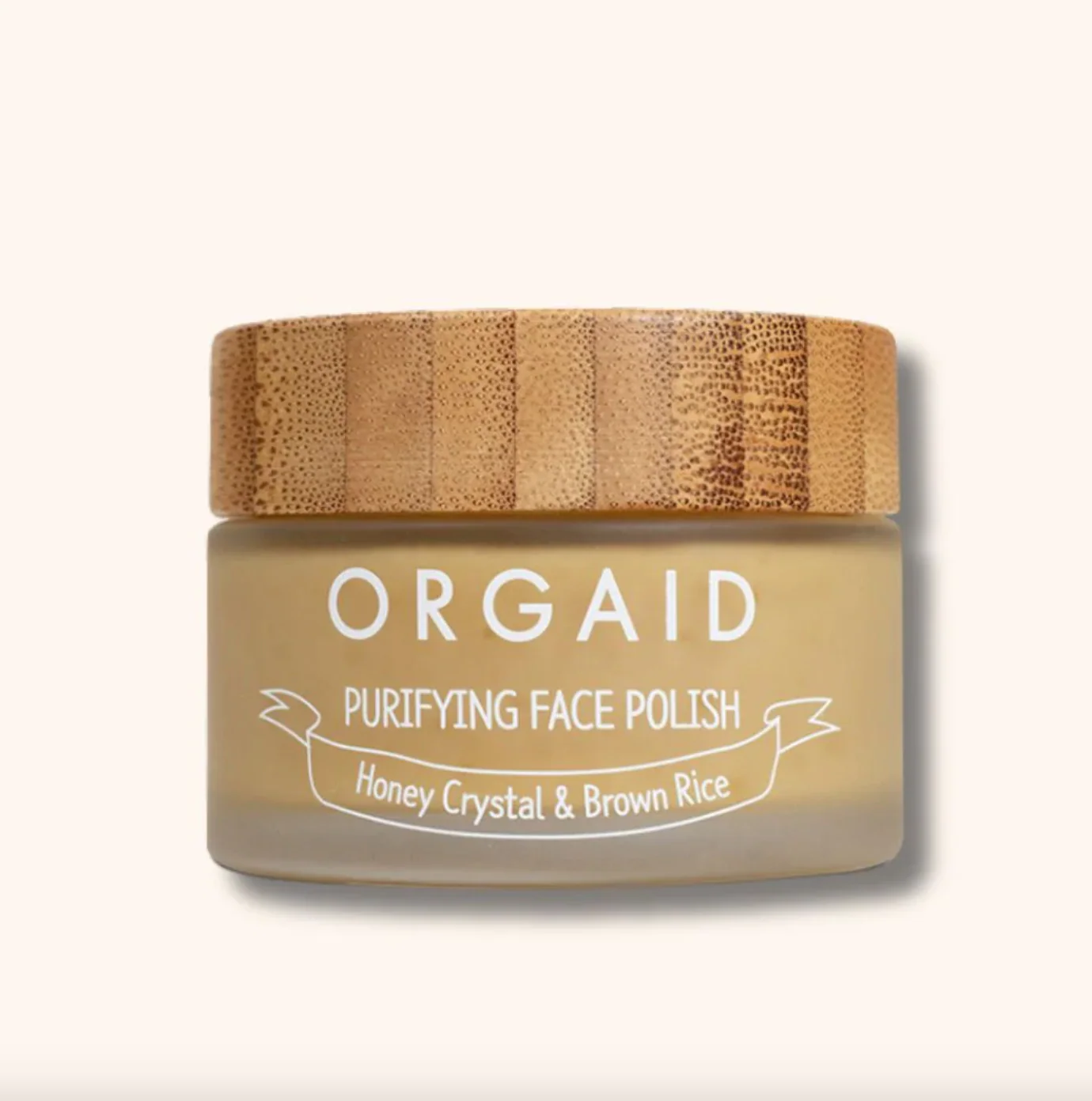 Orgaid Purifying Face Polish 56g, 93% Organic With Honey Crystal and Brown Rice - Image 4