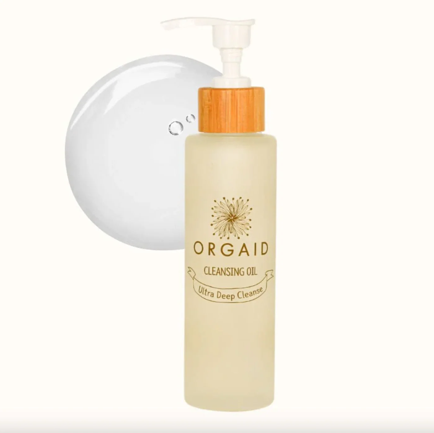 Orgaid Ultra Deep Cleansing Oil 120mL, 85% Organic & Protects The Skin's Barrier - Image 3
