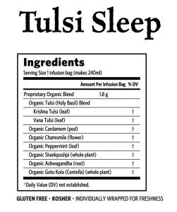 Organic India Wellness Tea Tulsi Sleep, 25 Herbal Tea Bags; Certified Organic - Image 4
