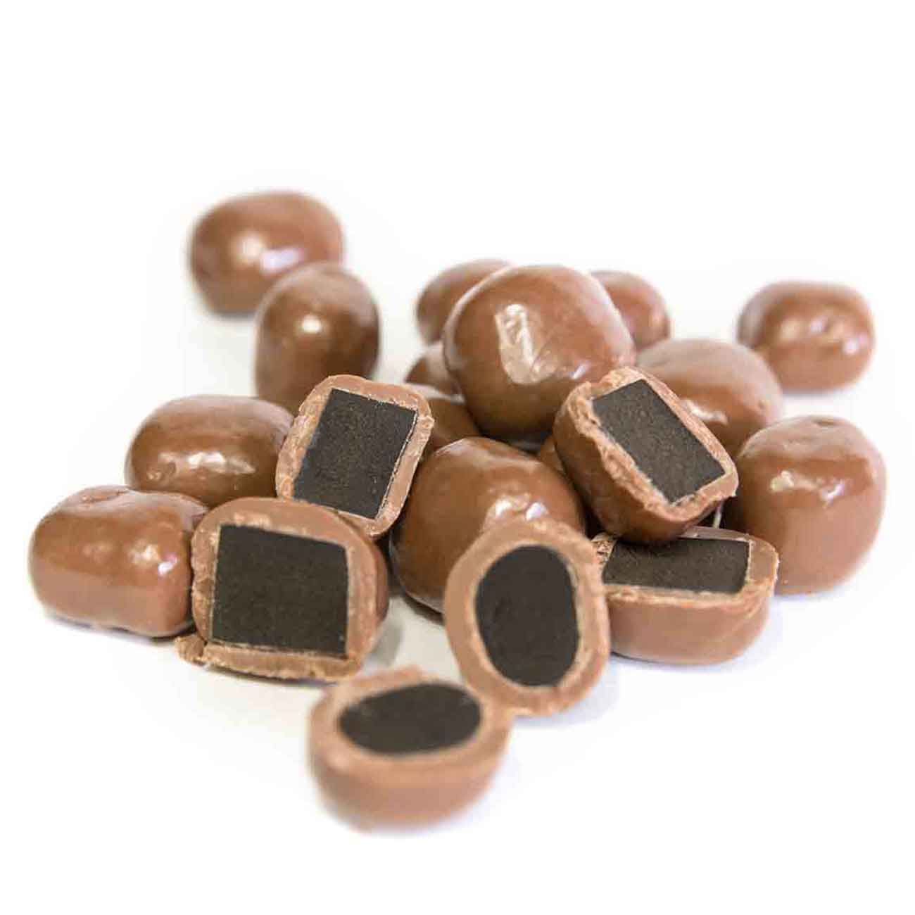 Organic Times Certified Organic Milk Chocolate Licorice 150g, Australian-Made! - Image 2