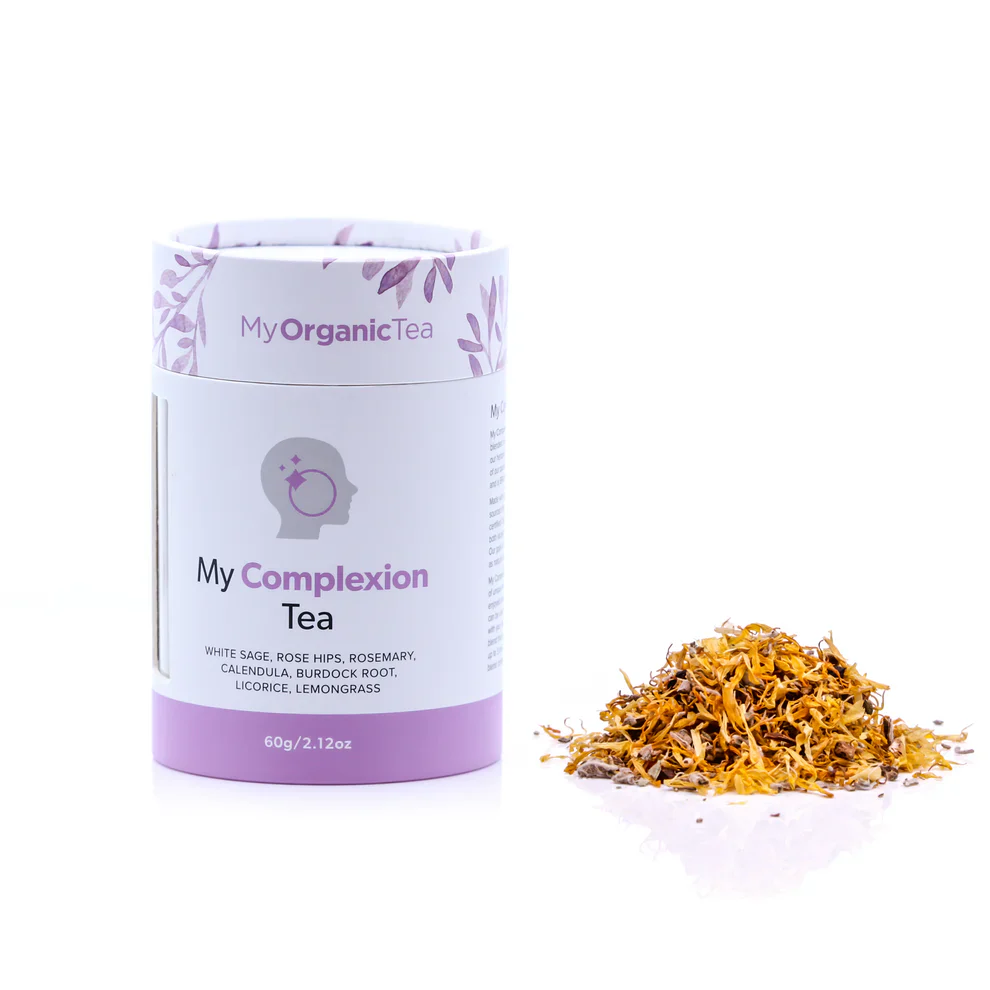OrganiTea My Complexion Tea 60g, With Burdock Root & Lemongrass - Image 3