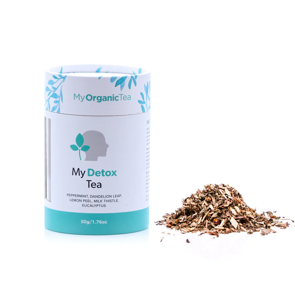 OrganiTea My Detox Tea 50g, With Milk Thistle & Dandelion Leaf - Image 4