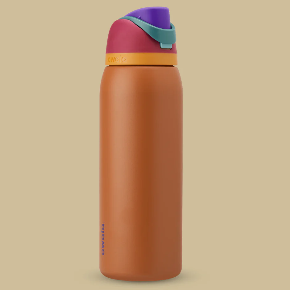 Owala FreeSip Stainless Steel Water Bottle 24oz, 32oz Or 40oz, Gemstone Chic - Image 3