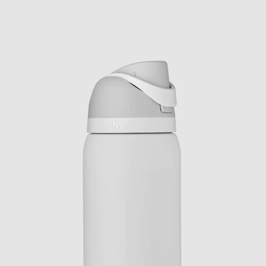 Owala FreeSip Stainless Steel Water Bottle 24oz, 32oz or 40oz, Shy Marshmallow - Image 12