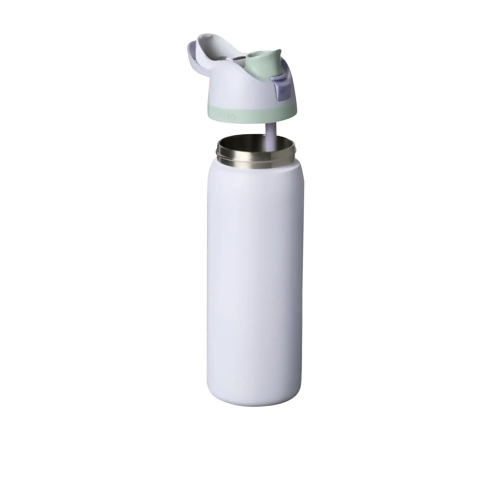 Owala FreeSip Stainless Steel Water Bottle 24oz Or 32oz, Open Air {Light Blue} - Image 3