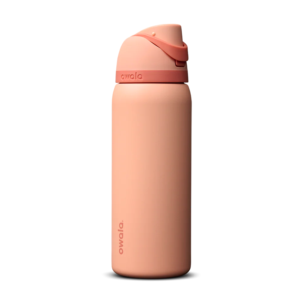 Owala FreeSip Stainless Steel Water Bottle 24oz Or 32oz, Peach Of Mind - Image 2