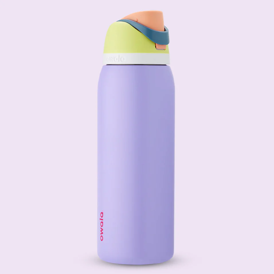 Owala FreeSip Stainless Steel Water Bottle 24oz, 32oz Or 40oz, Retro Boardwalk - Image 10