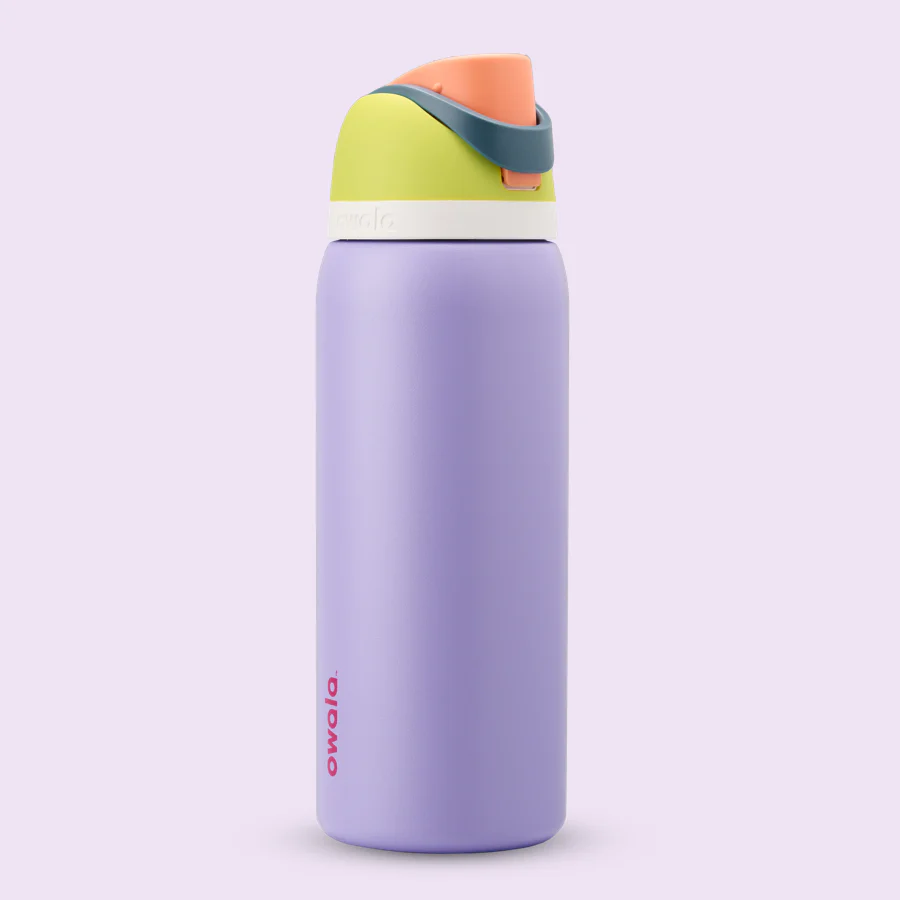 Owala FreeSip Stainless Steel Water Bottle 24oz, 32oz Or 40oz, Retro Boardwalk - Image 6