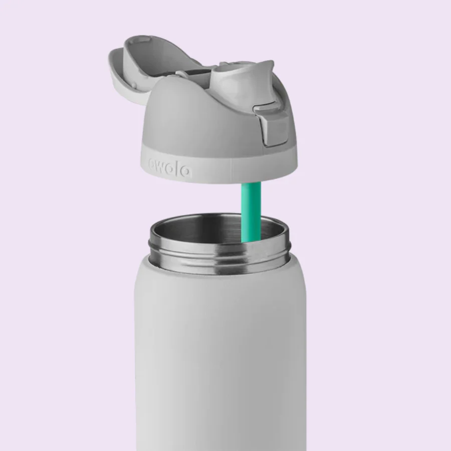 Owala FreeSip Stainless Steel Water Bottle 24oz, 32oz Or 40oz, Retro Boardwalk - Image 7