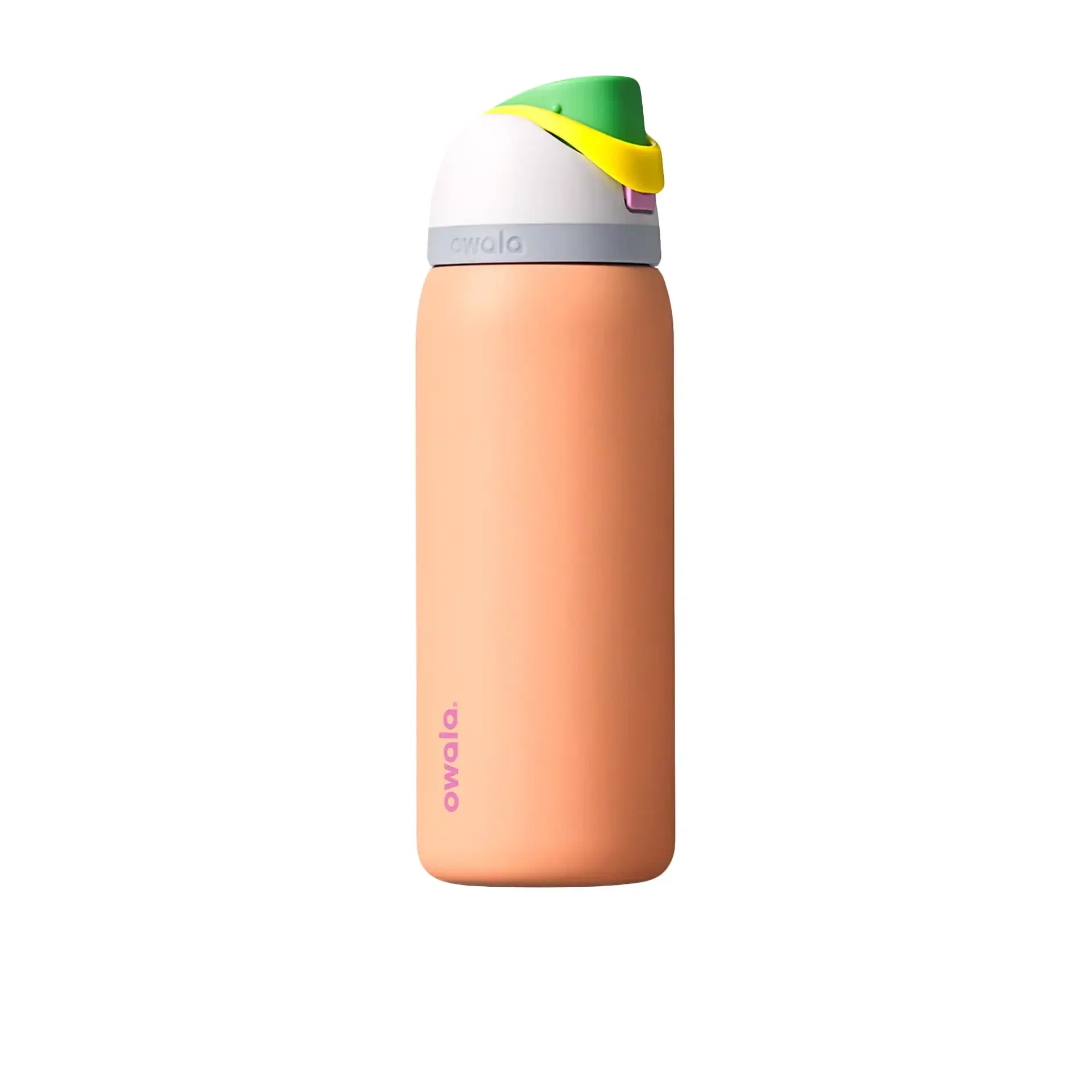 Owala FreeSip Stainless Steel Water Bottle 24oz Or 32oz, Peachy Keen - Image 6