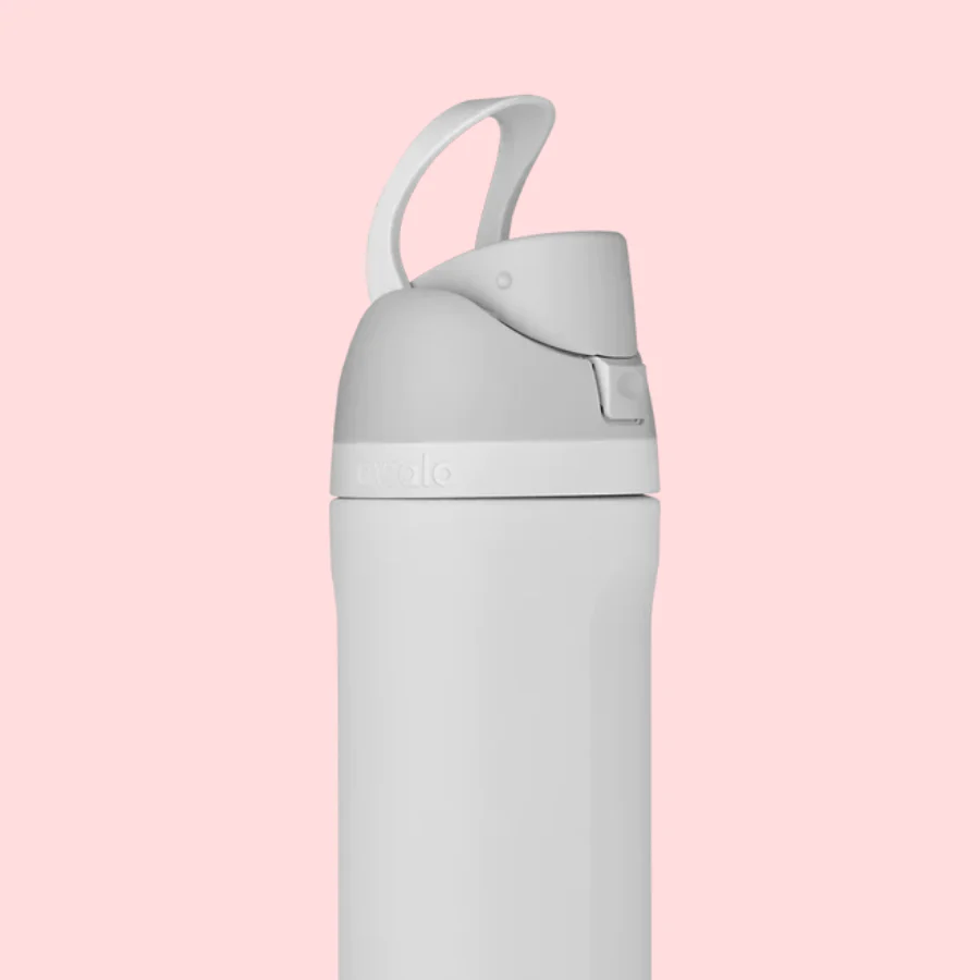 Owala FreeSip Stainless Steel Water Bottle 24oz Or 32oz, Pomegranate Parade - Image 3