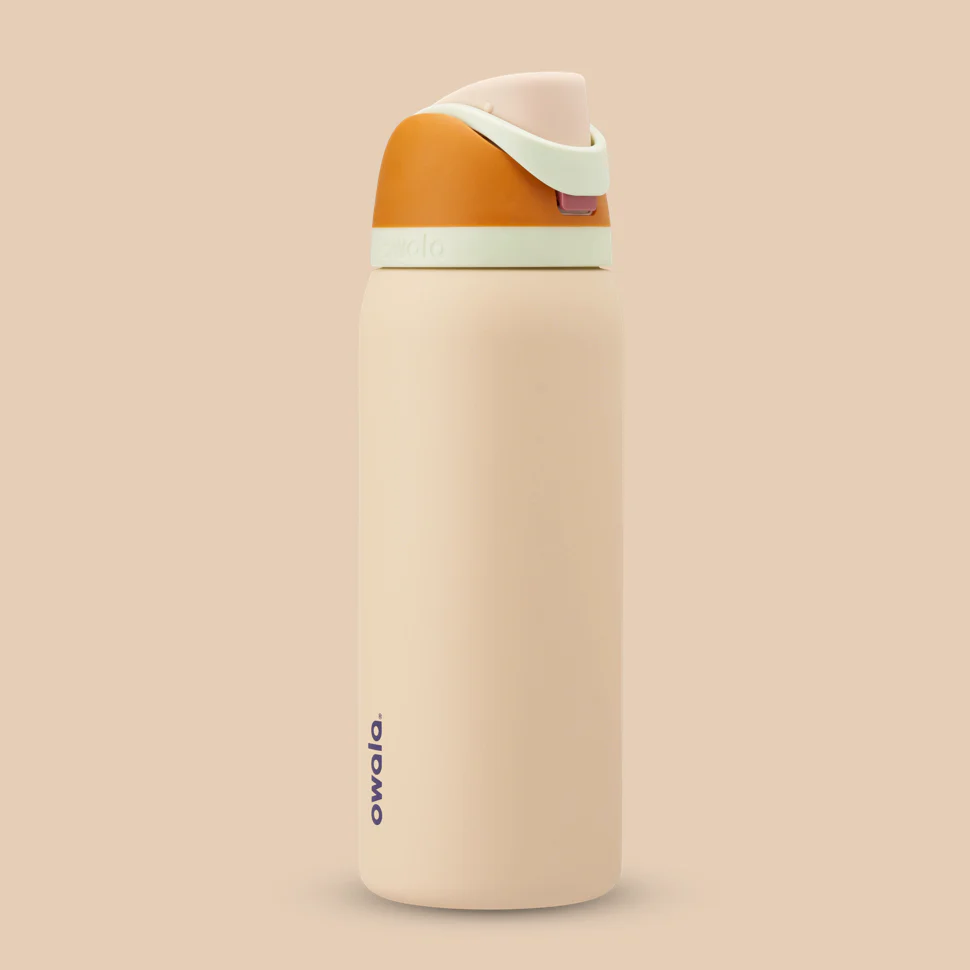 Owala FreeSip Stainless Steel Water Bottle 24oz, 32oz, Or 40oz, Water in the Desert - Image 5