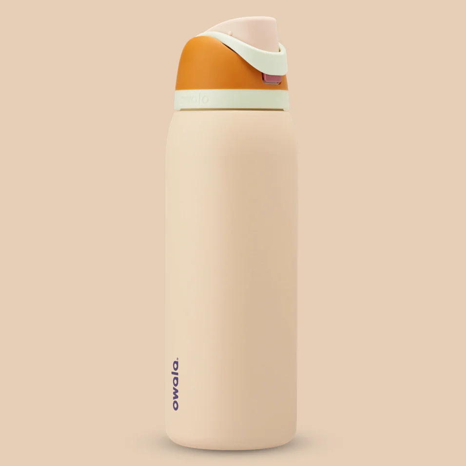 Owala FreeSip Stainless Steel Water Bottle 24oz, 32oz, Or 40oz, Water in the Desert - Image 6