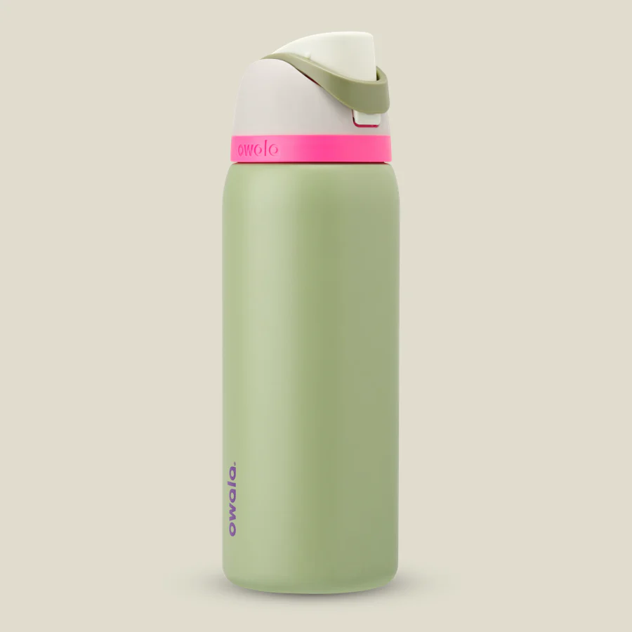 Owala FreeSip Stainless Steel Water Bottle 24oz, 32oz Or 40oz, Neo Sage - Image 5