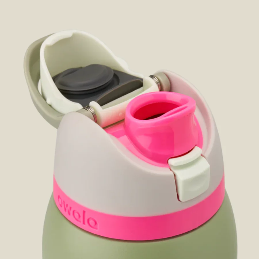 Owala FreeSip Stainless Steel Water Bottle 24oz, 32oz Or 40oz, Neo Sage - Image 6