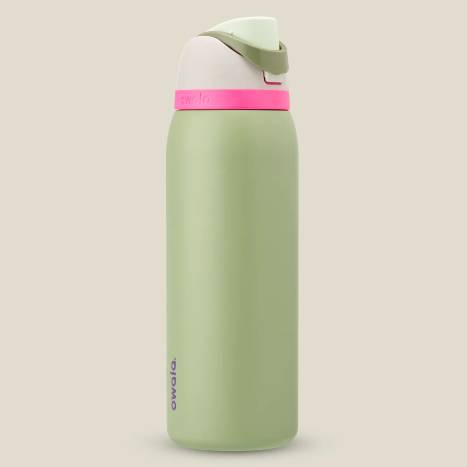 Owala FreeSip Stainless Steel Water Bottle 24oz, 32oz Or 40oz, Neo Sage - Image 9