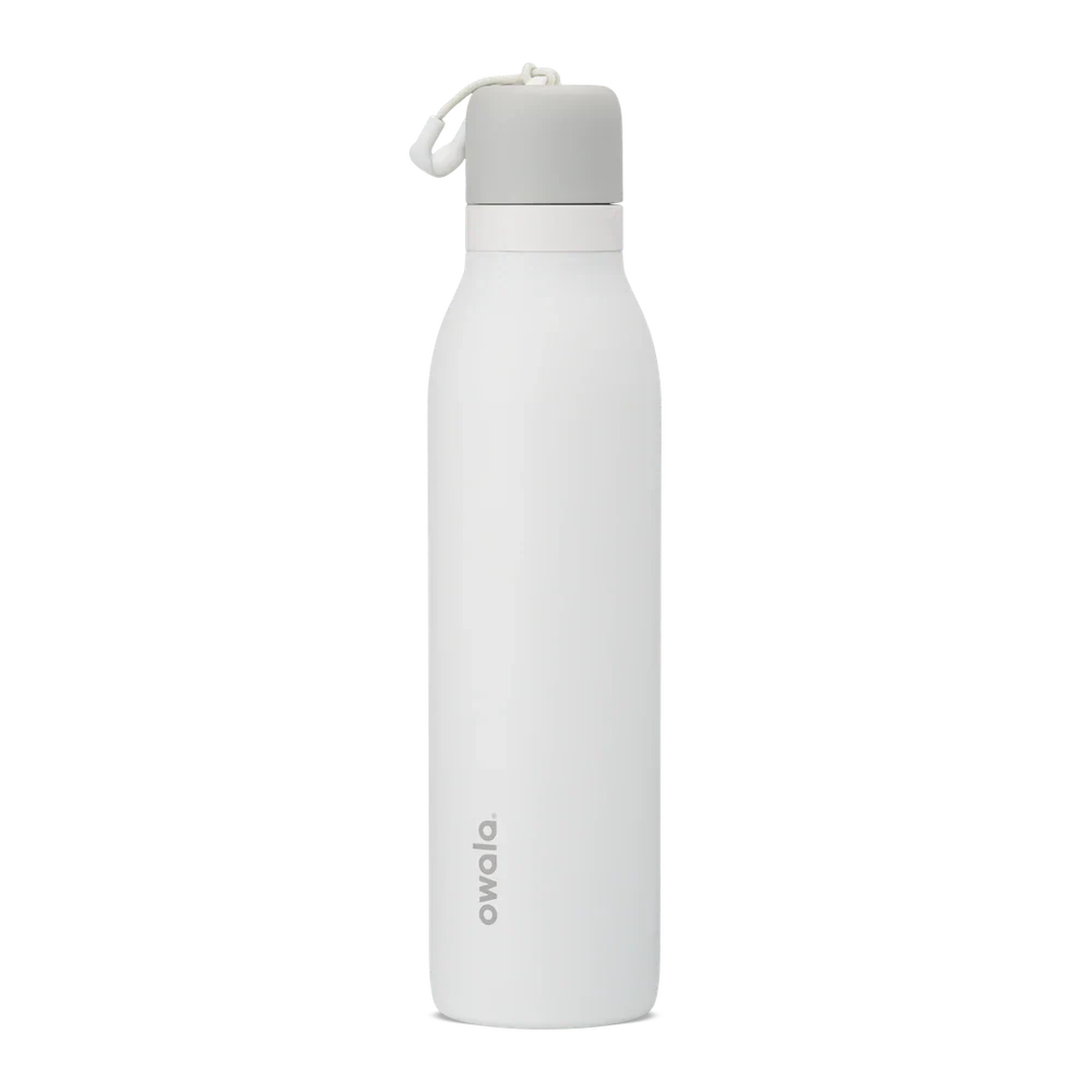 Owala FreeSip Twist Stainless Steel Water Bottle 18oz Or 24oz, Shy Marshmallow - Image 2