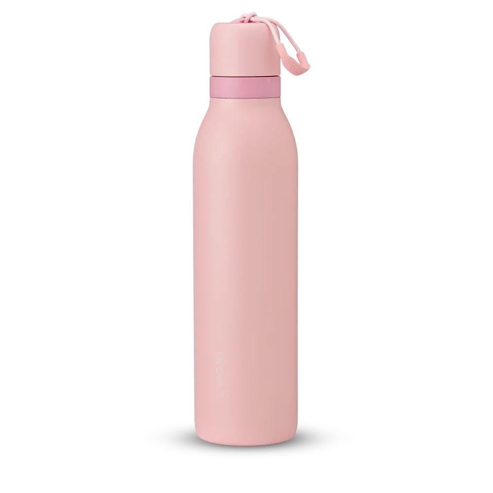 Owala FreeSip Twist Stainless Steel Water Bottle 18oz Or 24oz, Rose Quartz - Image 2