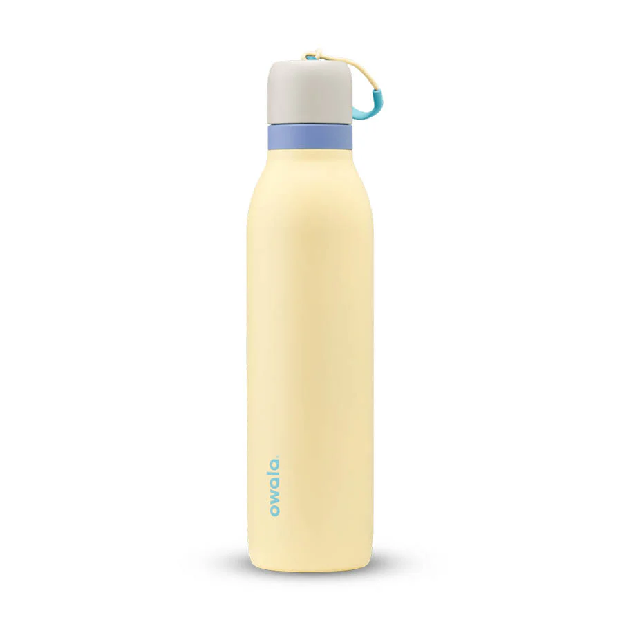 Owala FreeSip Twist Stainless Steel Water Bottle 18oz Or 24oz, Sunny Daze