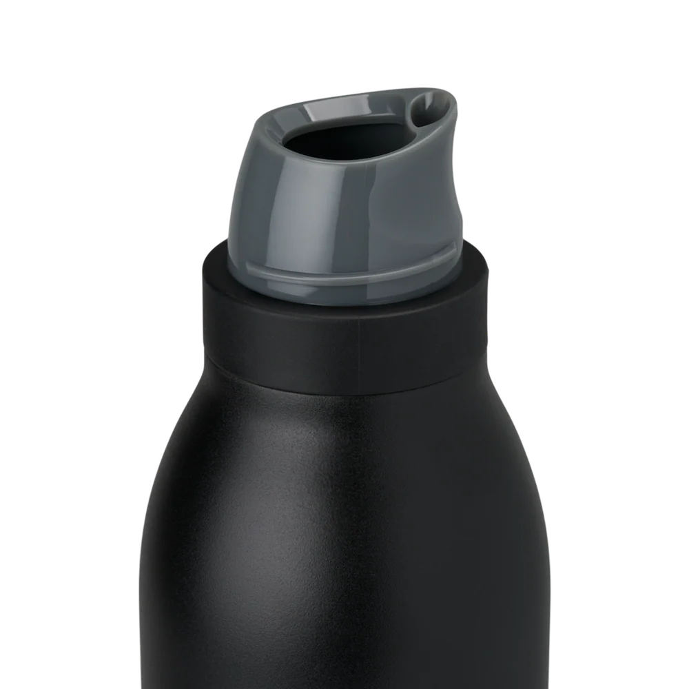 Owala FreeSip Twist Stainless Steel Water Bottle 18oz Or 24oz, Very Very Dark - Image 3