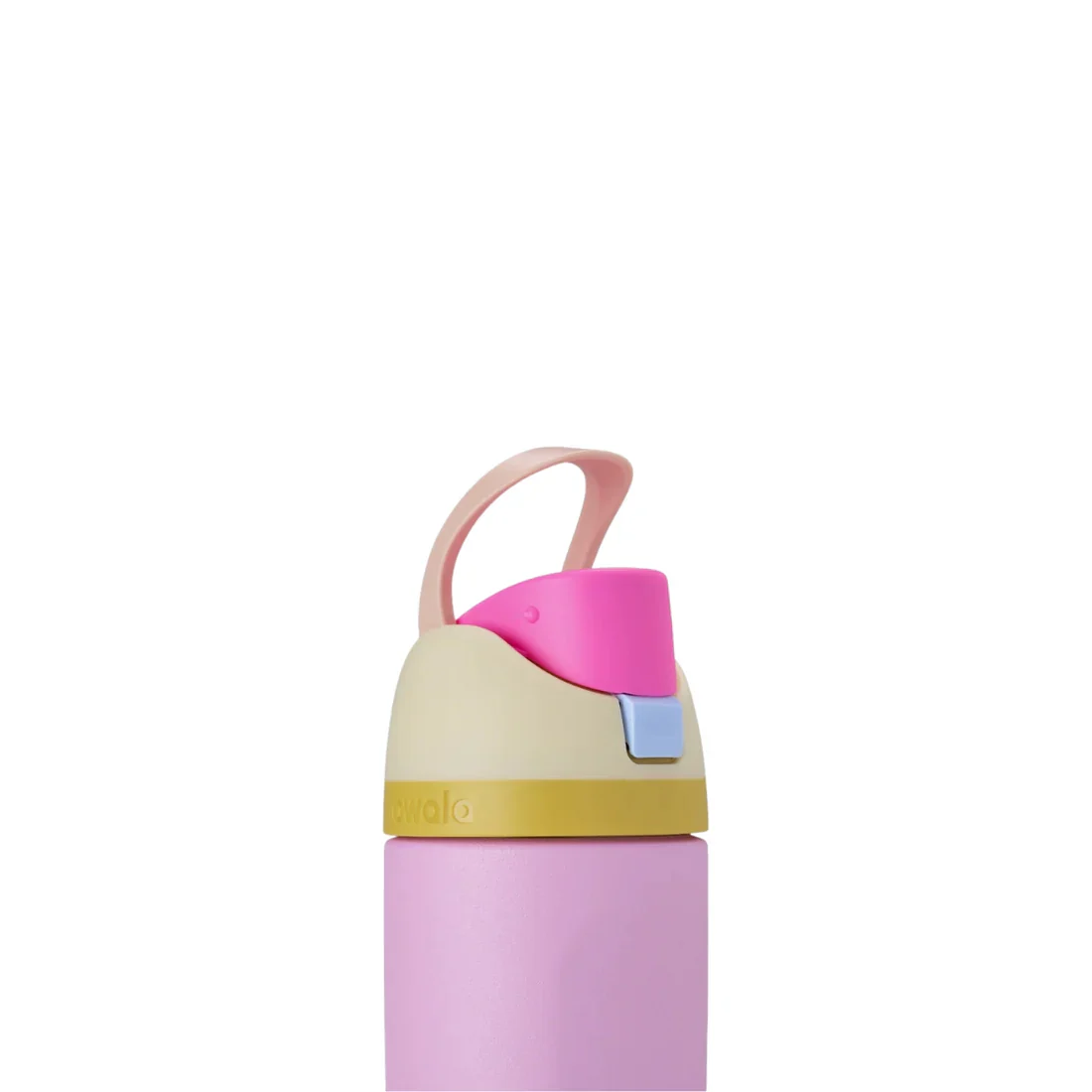 Owala Kids' FreeSip Stainless Steel Water Bottle 16oz, Tutti Frutti {Yellow/Pink} - Image 4