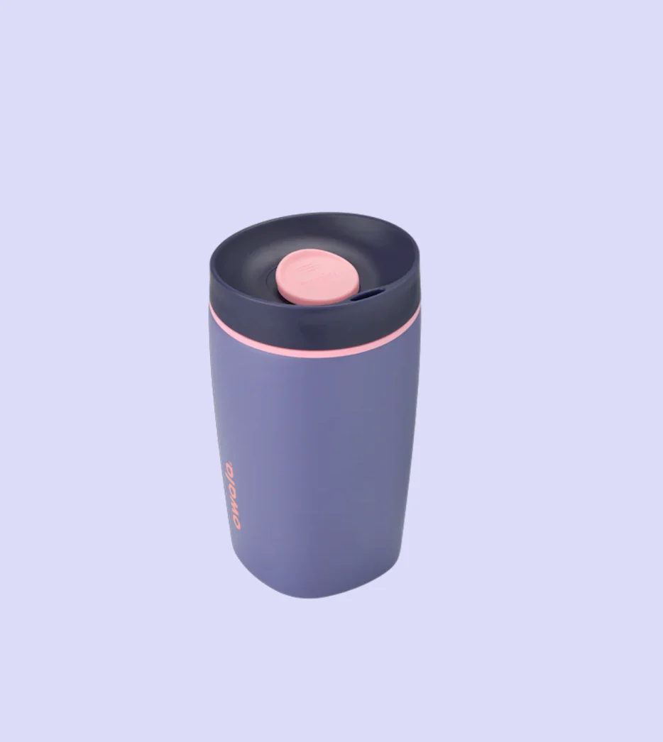 Owala SmoothSip® Slider Stainless Steel Tumbler 12oz Or 20oz, Blue Jay