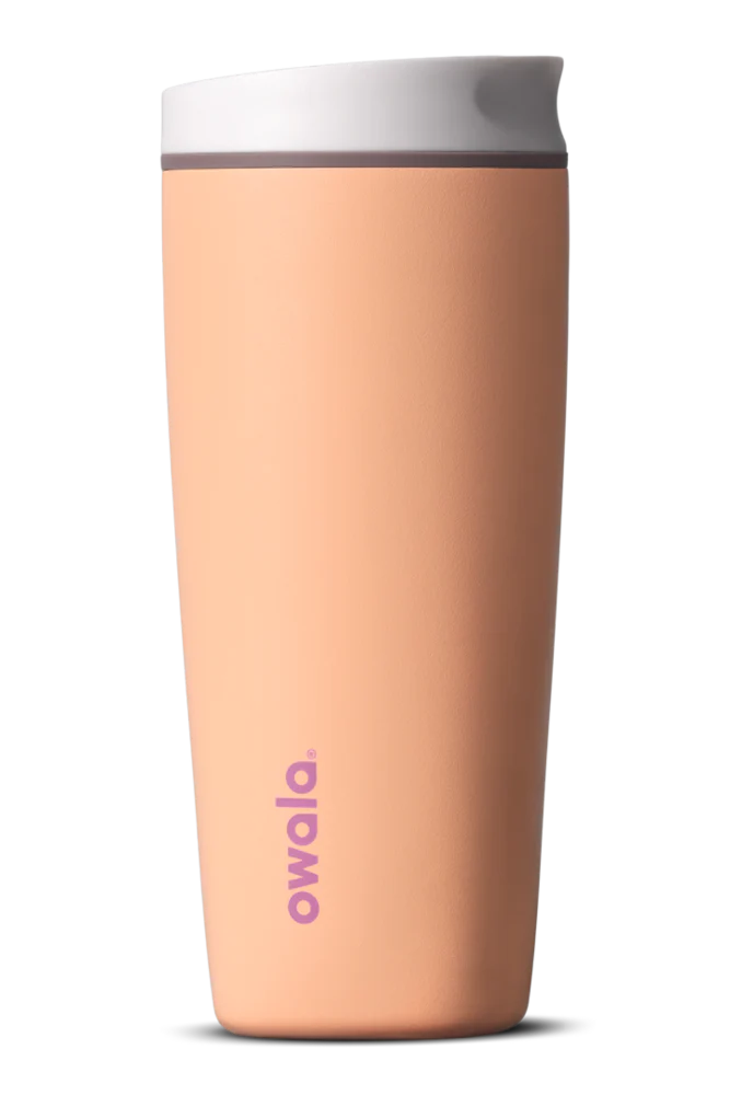 Owala SmoothSip® Slider Stainless Steel Tumbler 12oz Or 20oz, Peachy Keen - Image 5