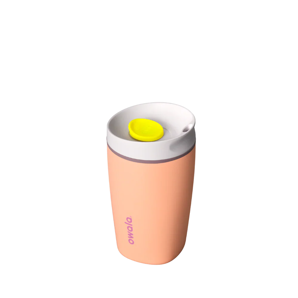 Owala SmoothSip® Slider Stainless Steel Tumbler 12oz Or 20oz, Peachy Keen - Image 6