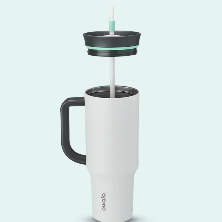 Owala Stainless Steel Tumbler 40oz, Cloudscape - Image 4