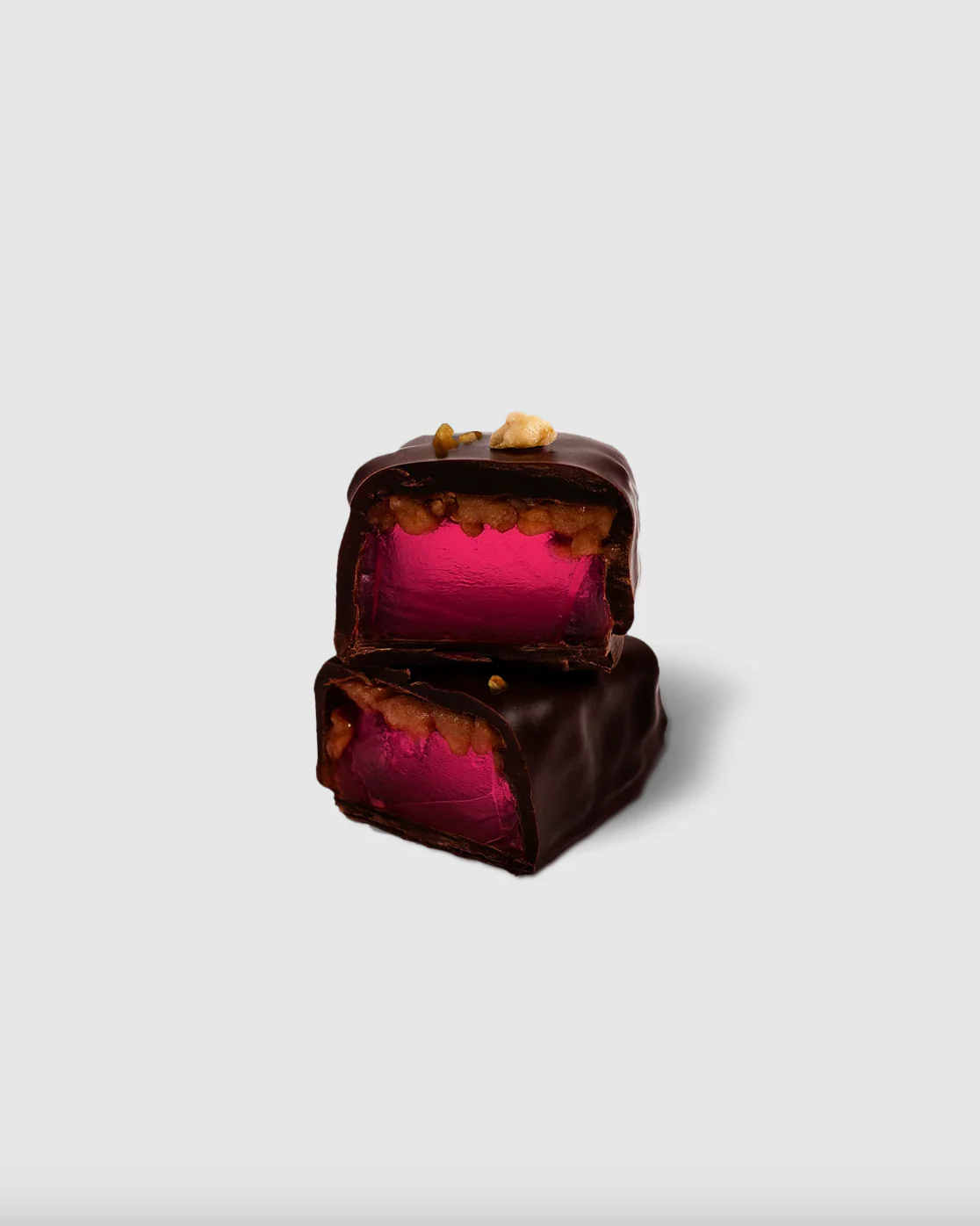 Pana Organic Dark Almond Rose Turkish Delight 2 x 66g Bars, Certified Organic - Image 2