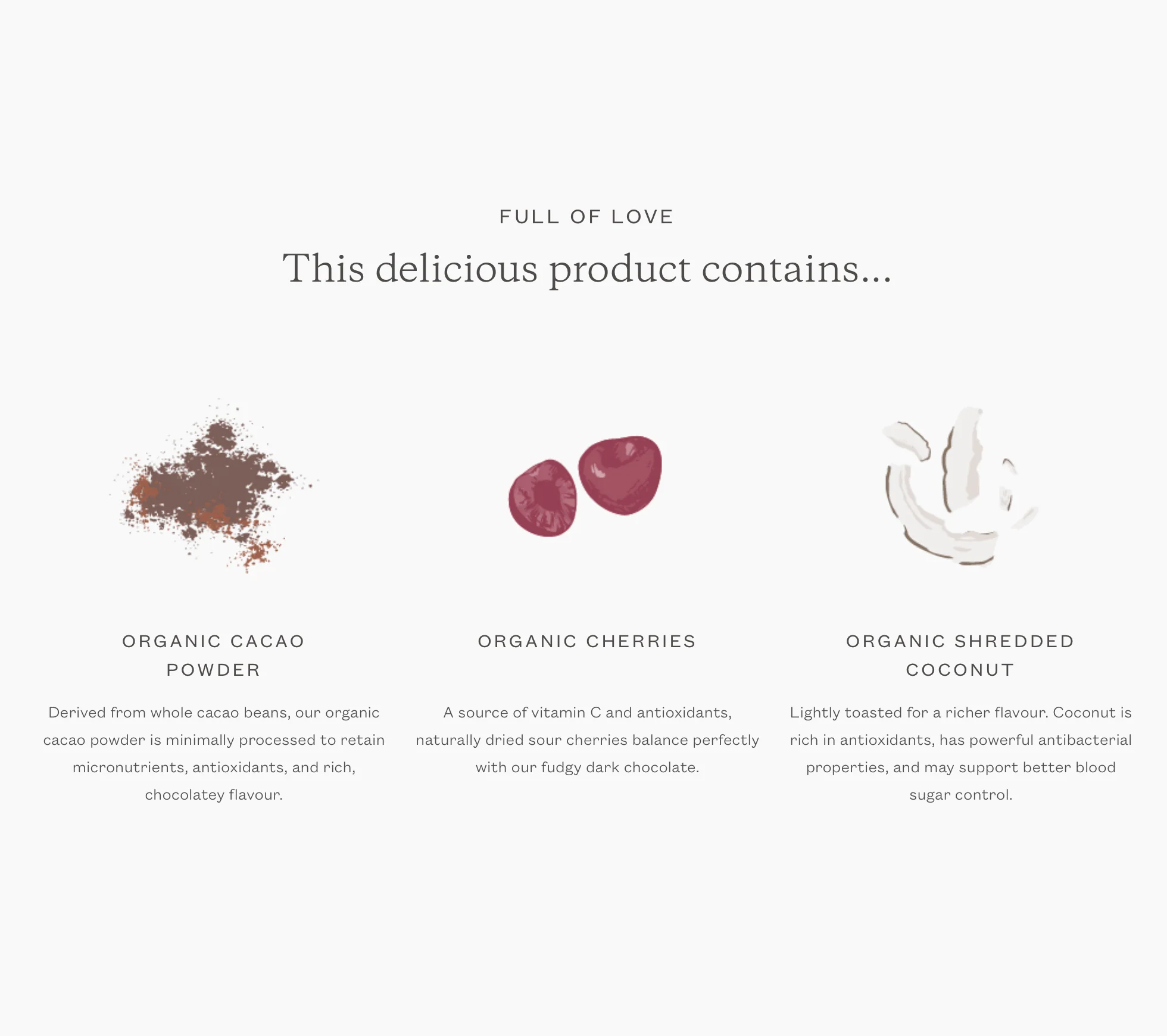 Pana Organic Snack Bar Single 40g Or A Box of 12, Dark Choc Cherry & Coconut Flavour - Image 2
