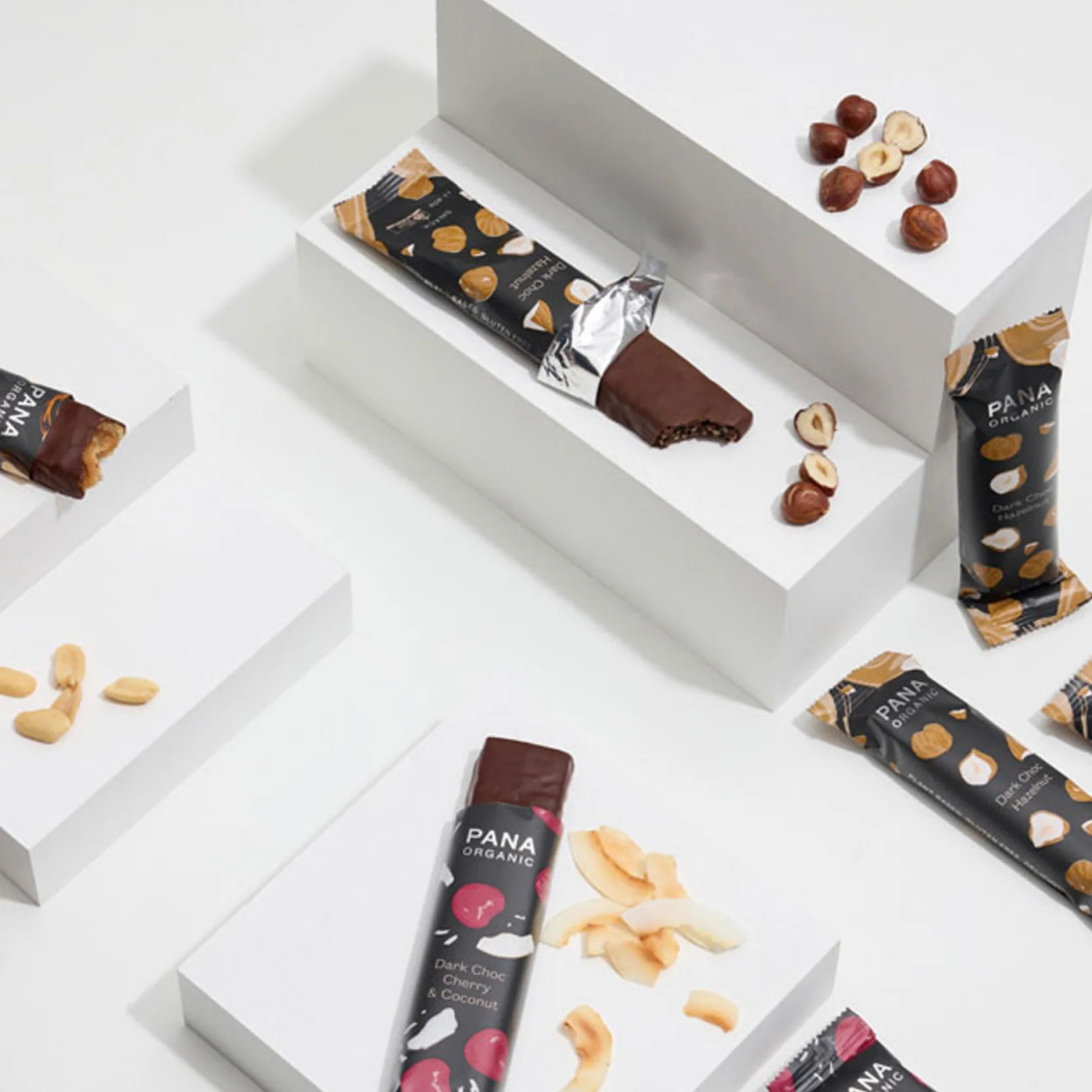 Pana Organic Snack Bar Single 40g Or A Box of 12, Dark Choc Cherry & Coconut Flavour - Image 3
