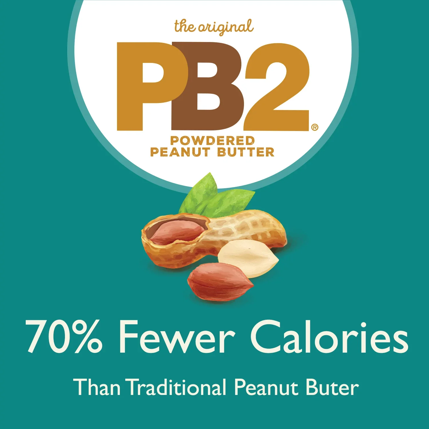 PB2 Powdered Peanut Butter 184g, The Pre+Probiotic Flavour - Image 3
