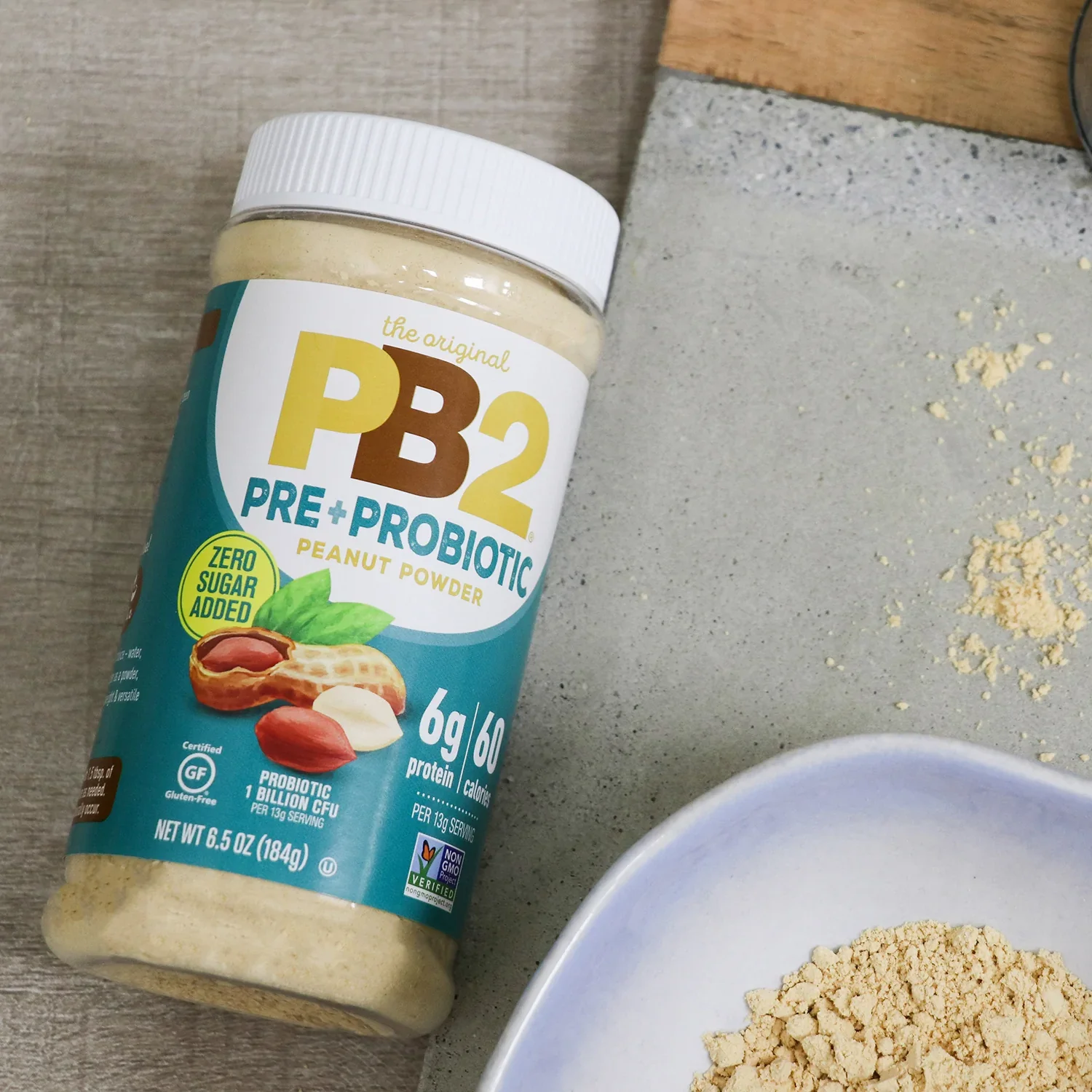 PB2 Powdered Peanut Butter 184g, The Pre+Probiotic Flavour - Image 4