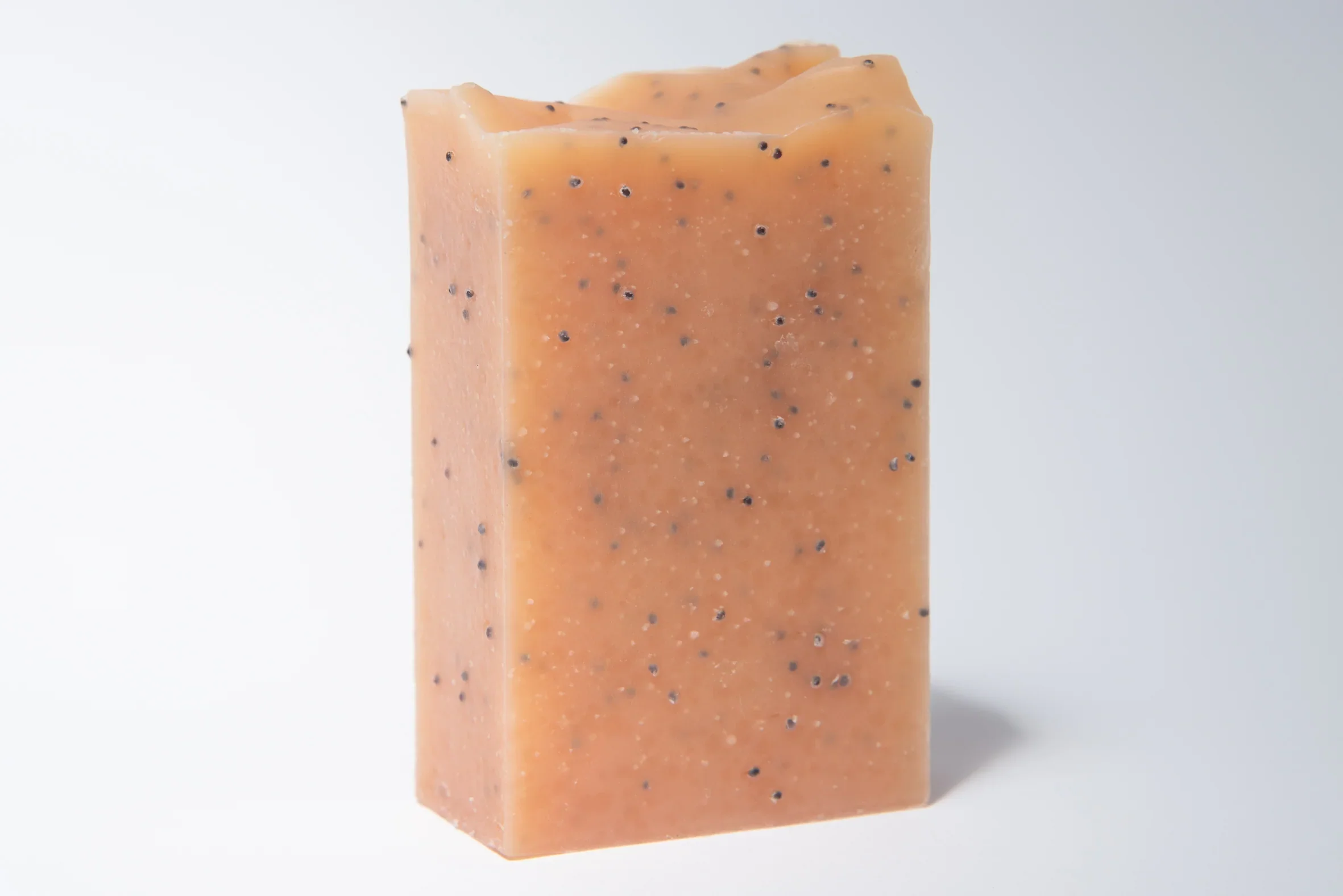 Peachie Collective Lemongrass & Poppyseed Soap 100g, Gently Exfoliates & Cleanses - Image 3