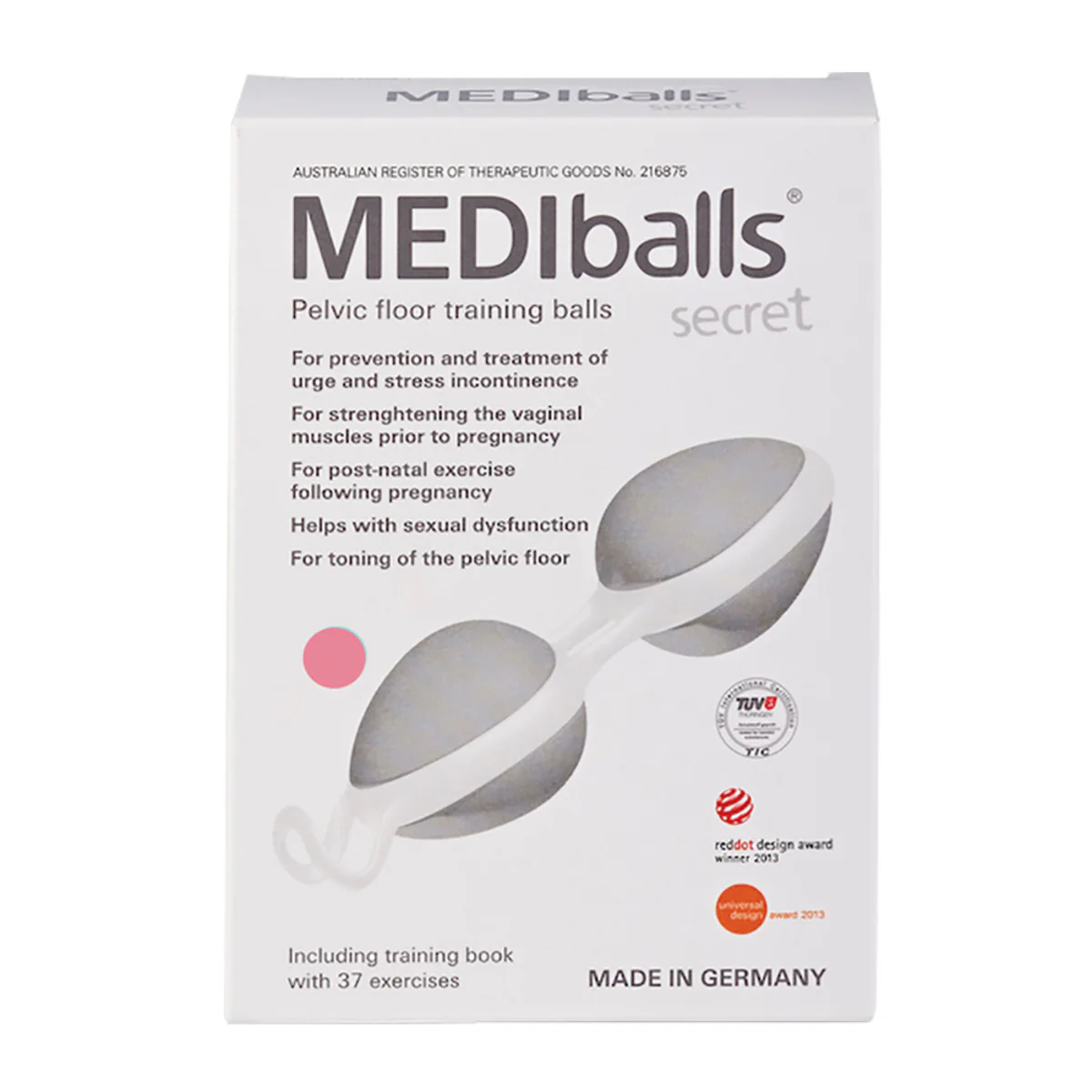 Pelvi MEDIballs Secret For Pelvic Floor Training, Single Or Double - Image 3