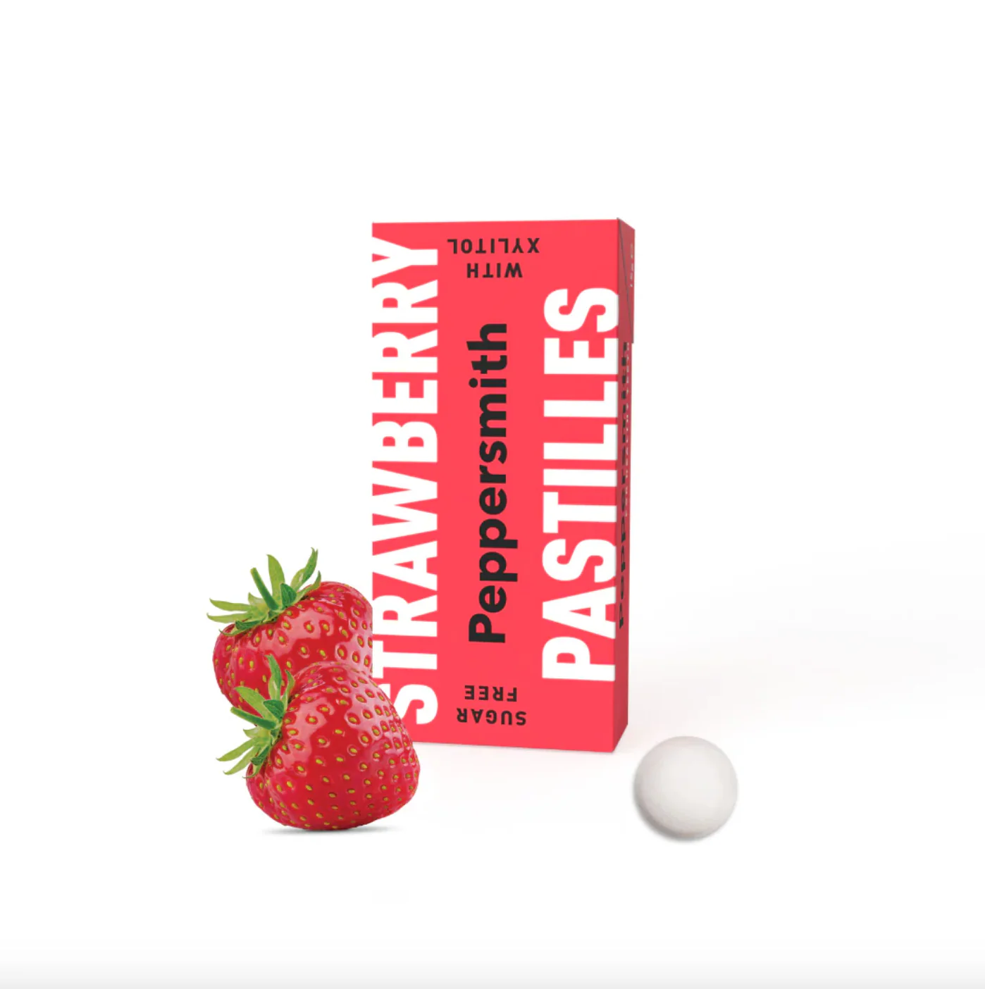 Peppersmith Strawberry Mints Single 15g Or A Box Of 12, Zero Sugar - Image 4