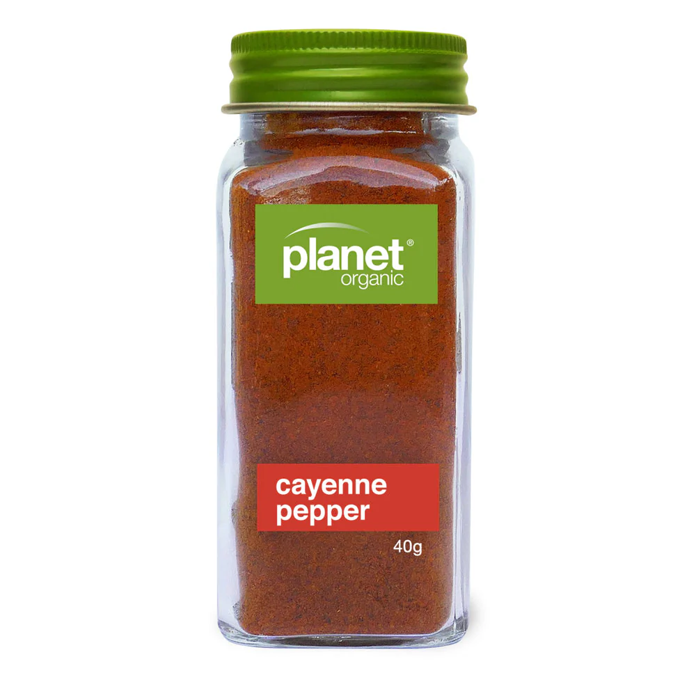 Planet Organic Certified Organic Cayenne Pepper 40g