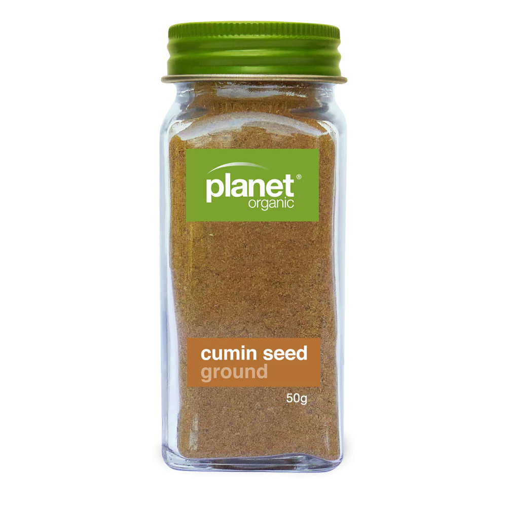 Planet Organic Certified Organic Cumin Seed Ground 50g