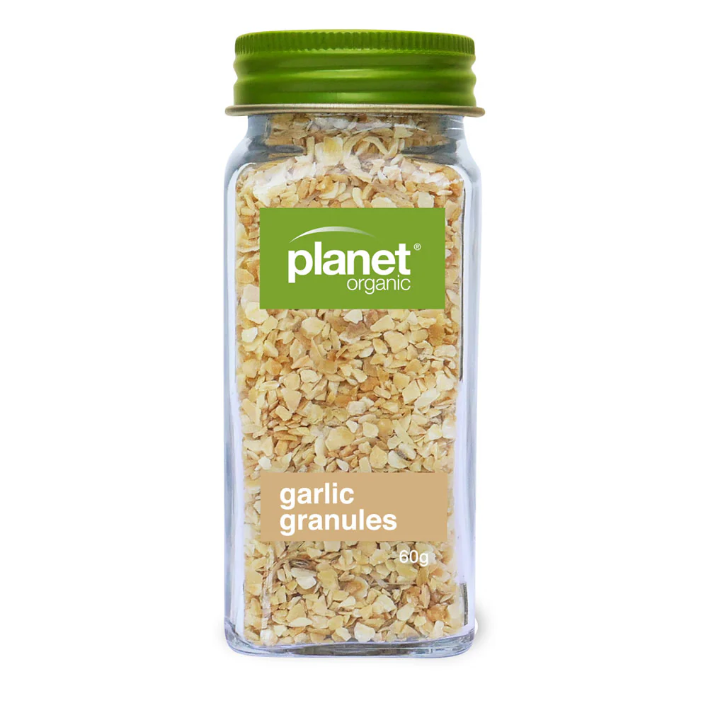 Planet Organic Certified Organic Garlic Granules 60g