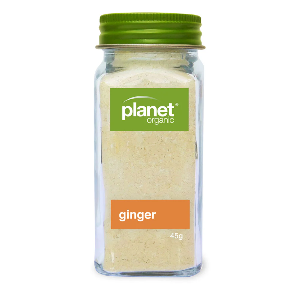 Planet Organic Certified Organic Ginger Ground 45g