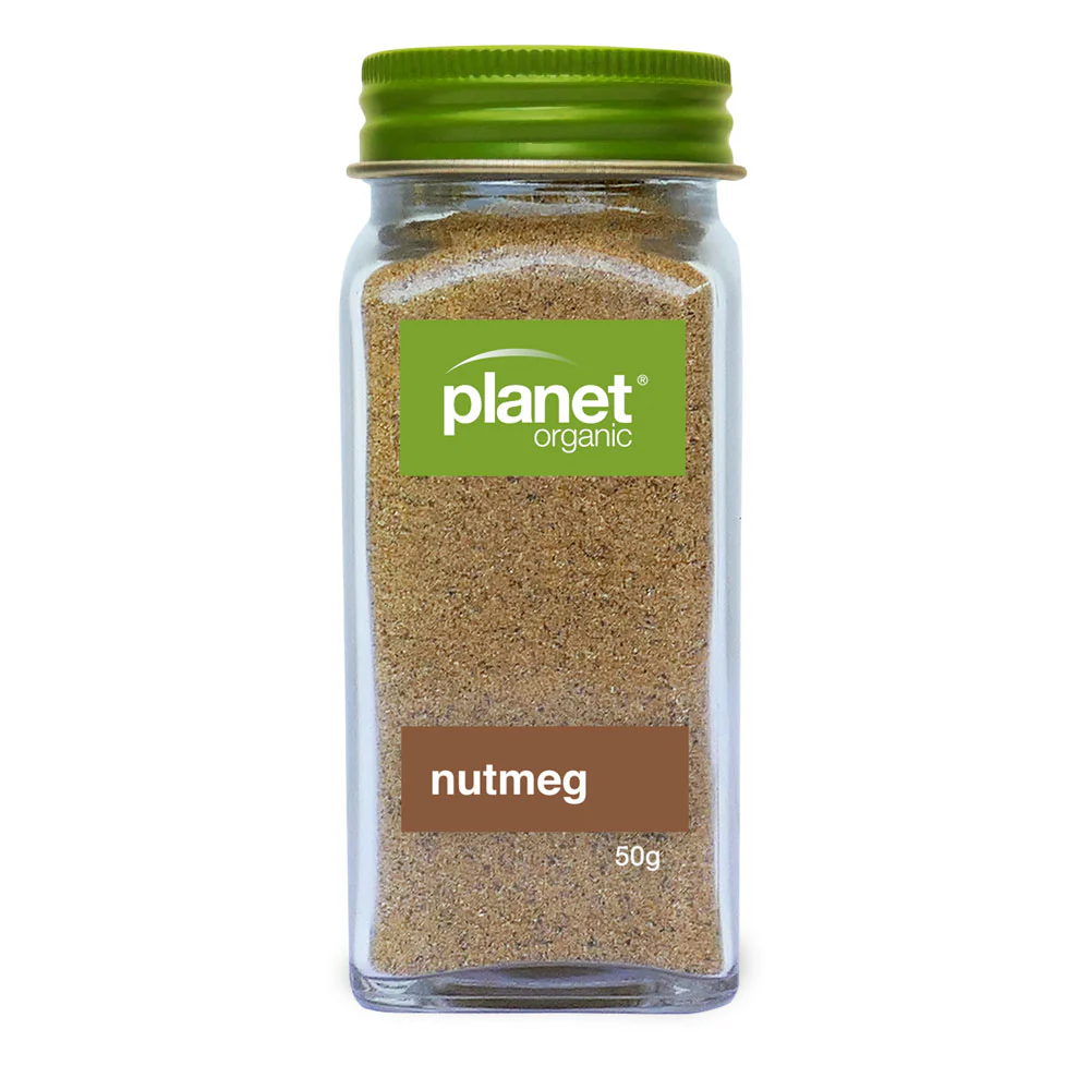 Planet Organic Certified Organic Nutmeg Ground 50g