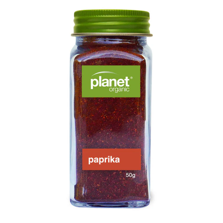 Planet Organic Certified Organic Paprika 50g
